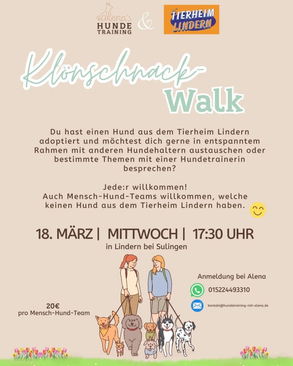 Instagram post from alenas.hundetraining. This post is in position 1.